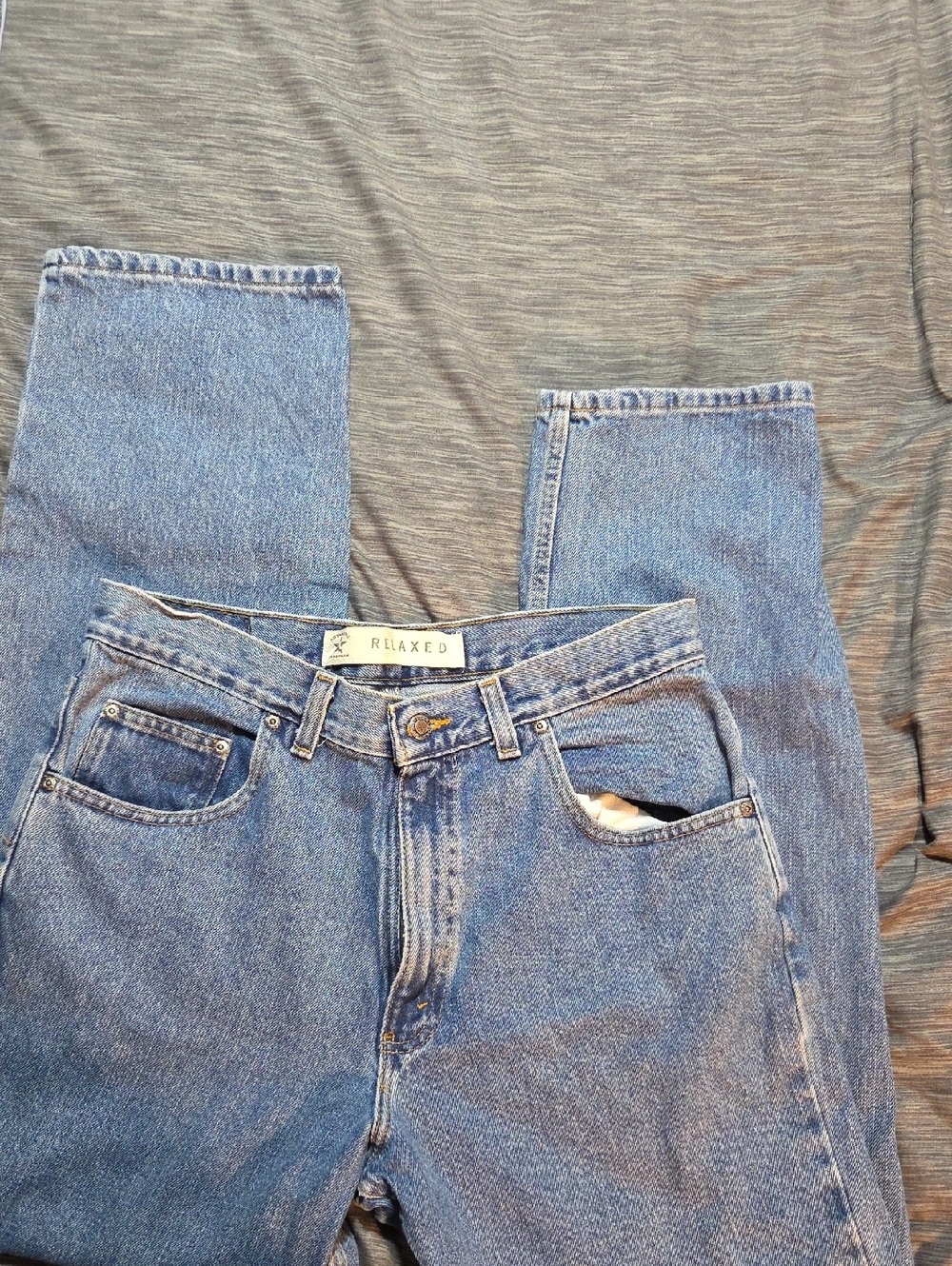 Arizona Jean Company Relaxed Fit Men’s Jeans - Light Blue